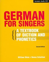 German for Singers [With CDROM]