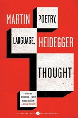 Poetry, Language, Thought - Martin Heidegger - 9780060937287
