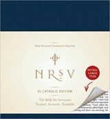 NRSV XL, Catholic Edition, Navy Leathersoft - Catholic Bible Press - 9780061946547