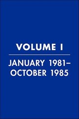 Reagan Diaries, Volume 1 - Ronald Reagan ; Douglas Brinkley - 9780062011695