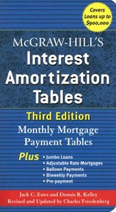 McGraw-Hill's Interest Amortization Tables, Third Edition