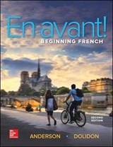 En avant! Beginning French (Student Edition) - Bruce Anderson ; Annabelle Dolidon - 9780073386461