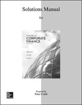 Solutions Manual for Principles of Corporate Finance