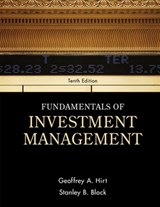Fundamentals of Investment Management - Geoffrey Hirt ; Stanley Block - 9780078034626
