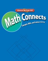 Math Connects: Concepts, Skills, and Problem Solving, Course 2, Study Guide and Intervention/Practice Workbook - McGraw Hill - 9780078810541