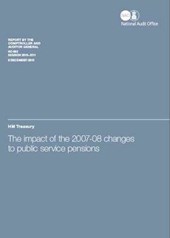 The impact of the 2007-8 changes to public service pensions