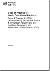 Code of Practice for Youth Conditional Cautions