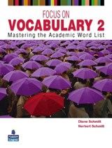 FOCUS ON VOCABULARY 2 2/E STUDENT BOOK 137617 - Diane Schmitt ; Norbert Schmitt - 9780131376175