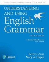 Azar-Hagen Grammar - (AE) - 5th Edition - Student Book with Essential Online Resources (International Edition) - Understanding and Using English Grammar - Betty Azar ; Stacy Hagen - 9780134275253