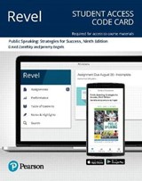 Public Speaking Revel Access Code - ZAREFSKY,  David ; Engels, Jeremy - 9780134892597