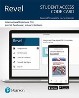 International Relations Access Card - PEVEHOUSE,  Jon C. W. ; Goldstein, Joshua S. - 9780135176610