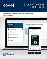 Revel for Development Across the Life Span -- Access Card - Robert Feldman - 9780135198049