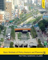 Basic Methods of Policy Analysis and Planning - CARL PATTON ; DAVID SAWICKI ; JENNIFER (GEORGIA TECHNOLOGY INSTITUTE,  USA) Clark - 9780137495092