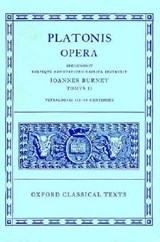 Plato Opera Vol. II - J. Burnet - 9780198145417