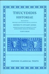Thucydides Historiae Vol. I: Books I-IV - H. Stuart-Jones ; J. E. Powell ; H. Stuart Jones - 9780198145509