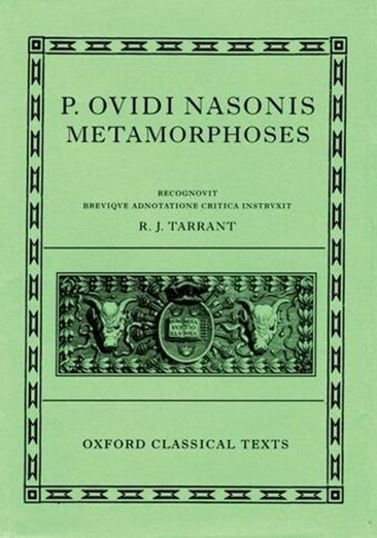 Ovid Metamorphoses, Ovidius&, R.J. Tarrant (ed.) - Gebonden - 9780198146667