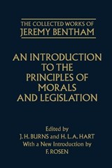 The Collected Works of Jeremy Bentham: An Introduction to the Principles of Morals and Legislation - Jeremy Bentham - 9780198205166
