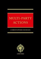 Multi-Party Actions - Christopher Hodges - 9780198298960
