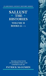 The Histories: Volume 2 (Books iii-v) - Sallust - 9780198721437