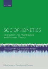 Sociophonetics -  - 9780198813798