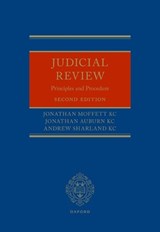 Judicial Review - Jonathan (Barrister Moffett KC ; Jonathan (Barrister Auburn KC ; Andrew (Barrister Sharland KC - 9780198817253