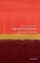 Negotiation - Carrie (Professor of Law and Political Science Menkel-Meadow - 9780198851400