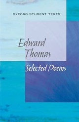 New Oxford Student Texts: Edward Thomas: Selected Poems - CROFT,  Steven - 9780199129805