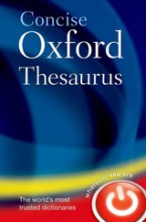 Concise Oxford Thesaurus - Oxford Languages - 9780199215133