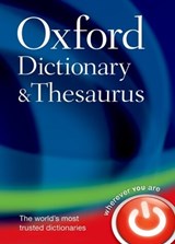 Oxford Dictionary and Thesaurus - Oxford Languages - 9780199230884