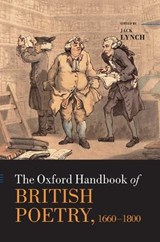 The Oxford Handbook of British Poetry, 1660-1800 - Jack (Rutgers University-Newark) Lynch - 9780199600809