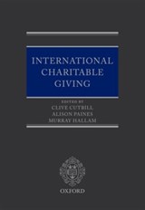 International Charitable Giving - CLIVE (CONSULTANT,  Withers Worldwide LLP) Cutbill ; Alison (Partner; Head of Charities and Philanthropy Group, Withers Worldwide LLP) Paines ; Murray (Consultant, Withers Worldwide LLP) Hallam - 9780199659258