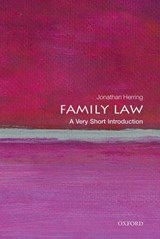 Family Law - Jonathan (Professor of Law Herring - 9780199668526