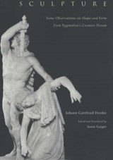 Sculpture - Johann Gottfried Herder - 9780226327556
