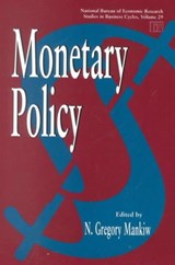 Monetary Policy - N. Gregory Mankiw - 9780226503097