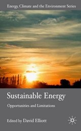 Sustainable Energy - ELLIOTT,  D. - 9780230020023