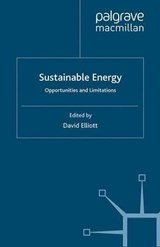 Sustainable Energy - ELLIOTT,  D. - 9780230241749
