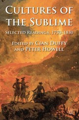 Cultures of the Sublime - DUFFY,  Cian ; Howell, Peter - 9780230299665