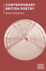 Contemporary British Poetry - WHEATLEY,  David (University of Aberdeen, Aberdeen) - 9780230362529