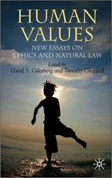 Human Values - T. Chappell ; David S. Oderberg - 9780230573758