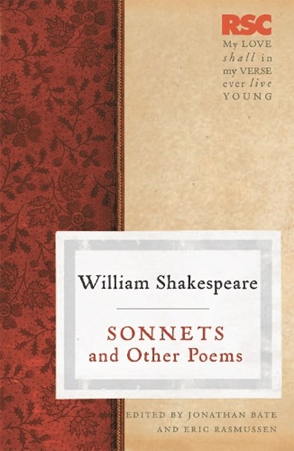 Sonnets and Other Poems, Eric Rasmussen ; Jonathan Bate - Paperback - 9780230576247