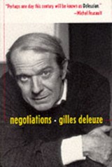 Negotiations, 1972-1990 - Gilles Deleuze - 9780231075817