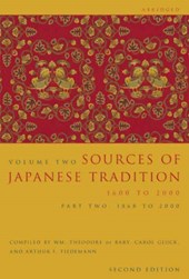 Sources of Japanese Tradition, Abridged