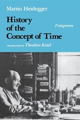 History of the Concept of Time - Martin Heidegger - 9780253207173