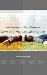 Not All Twins Are Alike - KLEIN,  Barbara - 9780275975845