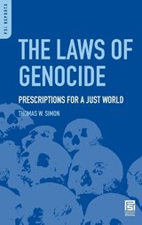 The Laws of Genocide - Thomas W. Simon - 9780275979454