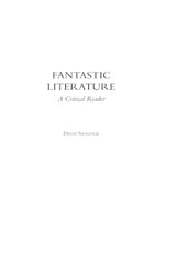 Fantastic Literature - David M. Sandner - 9780275980535