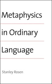 Metaphysics in Ordinary Language