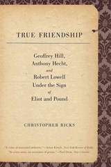 True Friendship - Christopher Ricks - 9780300171464