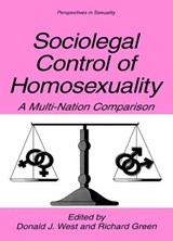 Sociolegal Control of Homosexuality - Donald J. West ; Richard Green - 9780306455322