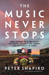 The Music Never Stops - Peter Shapiro - 9780306845178